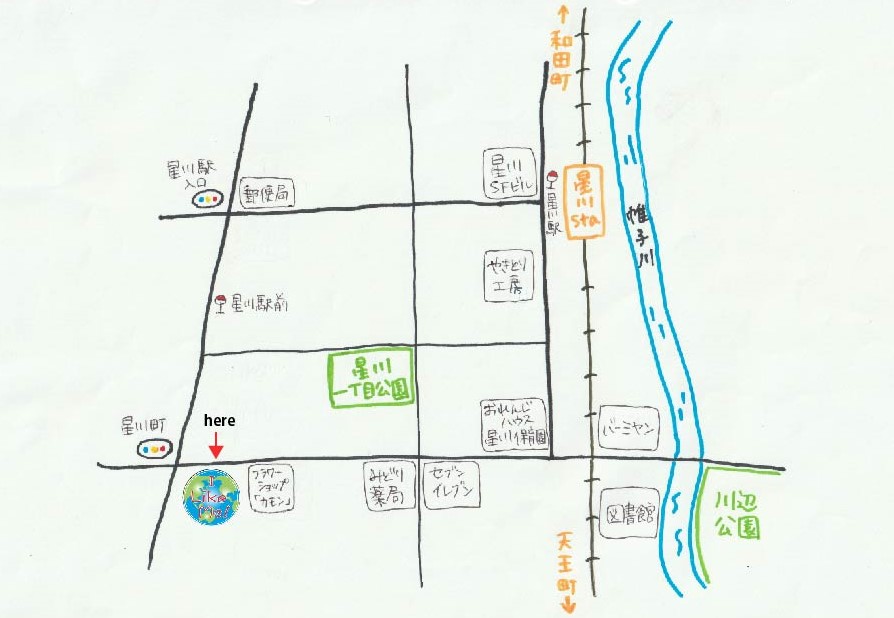 星川map